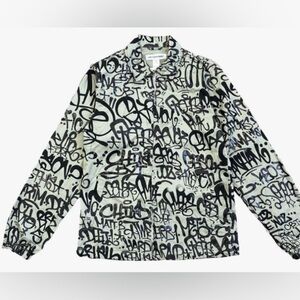 CDG Comme des Garçons Graffiti Shirt Jacket Size Medium